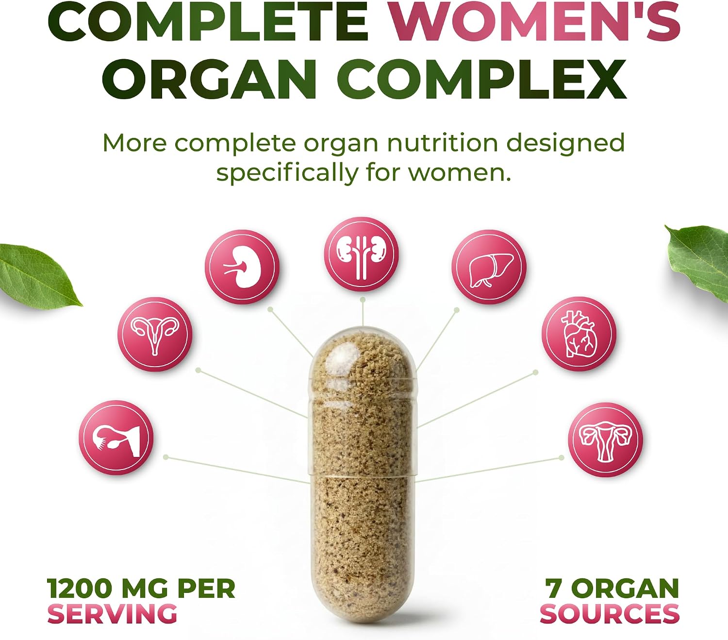 Beef Organ Supplement for Women