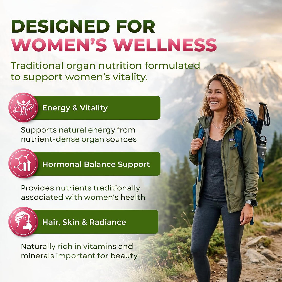 Beef Organ Supplement for Women