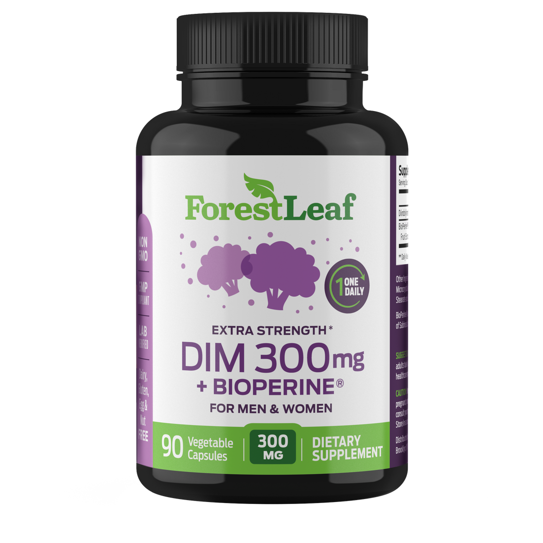 DIM 300mg + Bioperine for Men and Women